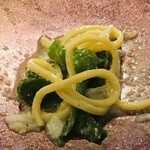 トゥット グスト オオサワ - カラスミ生パスタです。