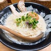 ぼっこ志 - 【2024年03月】煮卵極濃鶏白湯＠1,200円、提供時。