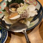 Kashi Bangaichi - 帆立稚貝の酒蒸し650円