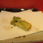 銀座 天一 - タラの芽