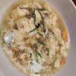 焼肉 黒船 - たまごスープ