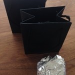 虎白 - 2013年12月訪問時：お土産に作っていただいたおにぎり