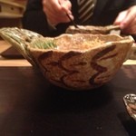 虎白 - 2013年12月訪問時：横から見ると…亀とか鳥と言われるそうです