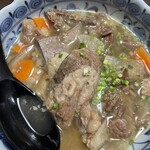 カボジャ - 牛すじ大根煮込み、飯が進む