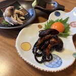 うなぎ亭 友栄 - キモ焼き