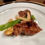 チャイナRai 中国料理 - 牛肉のみぞれオイスターソース