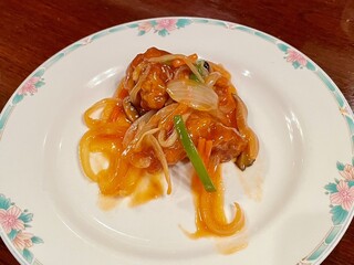 チャイナRai 中国料理 - 赤ワイン酢豚