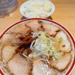 Tanaka Sobaten - チャーシュー麺　こってり　1250円