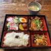 山城軽食喫茶 - ポークソテーの生姜焼き弁当【2024.3】