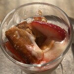 南町テラス - 苺のグラスミルフィーユ