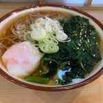 そばの神田東一屋 - 朝そば（表）