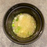 Kagurazaka Sushi Yasaka - 味噌汁