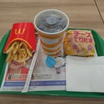 McDonald's - チーズてりたまLLセット［クーポン利用で870円→800円］