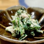 洋食 おがた - 菜花 白あえ
