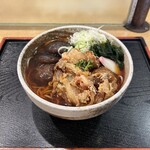 めん処　おばた - 天ぷらそば+椎茸