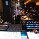 とんかつ マンジェ - オープンキッチン