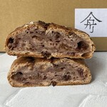 人舟 - いちごパン　400円　断面