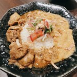 Fuku Lan - 日替わりカレーミニ　鴨カレーとパリップのあいがけ