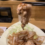 Shokusai Ichi - 三元豚バラと玉葱の生姜焼き　三元豚バラ