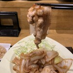 食彩 市 - 三元豚バラと玉葱の生姜焼き　三元豚バラ