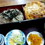 栄楽 - カツ丼セット　1400円