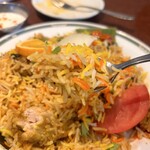 Halima kebab biryani - ビリヤニ