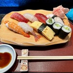 しほう田 - にぎり鮨ランチ…¥1,300円