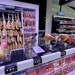 Mercadona - 生ハムコーナー