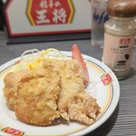 餃子の王将 - 鶏の唐揚ジャストサイズ￥363