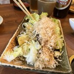 三崎庵 - 揚げナスサラダ
