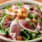 Duck Ham Caesar Salad