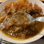 魚志゜やう - カツカレー。美味し。