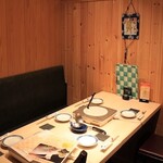 Motsunabe Yamashou - ３階半個室②テーブル席６名様まで