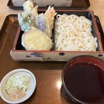 かんだうどん - 天ぷらつけうどん