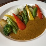 プティ ラパン - 料理写真:伝説の野菜カレー