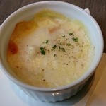 アロッサ - シーフードと南瓜のクリームグラタン　2014.2.6 ランチ