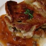 アロッサ - チキンソテー　オニオンキャラメルソース　2014.2.6 ランチ