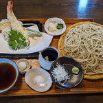 蕎苗 - 料理写真:天せいろ　1,660円