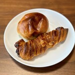 石窯パンの店 ゴッホ - 豆パン・アーモンドチョコデニッシュ