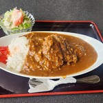 豚珍館 - 料理写真:カツカレーライス大盛り