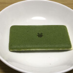マールブランシュ - お濃茶ラングドシャ「茶の菓」2枚目