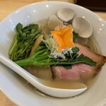 いのちノ中華そば 龍ノ谷 - ハマグリ中華蕎麦　¥1300