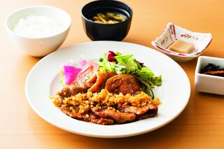 Tosa Dainingu Okyaku - 【ランチ】四万十ポーク米豚の生姜焼き御膳