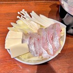 Nomidokoro Chokotto - 本日のおすすめ 鯛ちり小鍋
