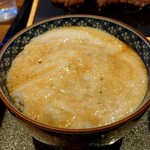 伊達の牛たん本舗 - とろろをかけました！