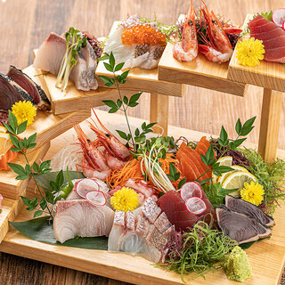 We are proud of our store! Fresh Seafood from Hiroshima