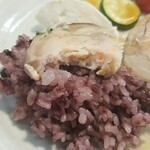 キッチン ブルー グローブ - バロンティーヌを乗せてみます