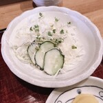 鳥料理 ちゃぼ - サラダ。