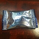 キッチン ブルー グローブ - お菓子のアップ