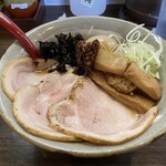 麺屋大河 - 赤味噌ラーメン　お得盛り